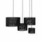 Originele Home Lampenkap Buis Zwart - Set van 4