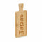 Snackdienblad Met handvat Bamboe Raad van bestuur 9 x 1 x 23 cm (48 Stuks)