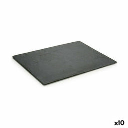 Snackdienblad Zwart Raad van bestuur 40 x 0,5 x 30 cm (10 Stuks)