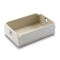 Valet Tray Versa Wit Polyskin Metaal Polyester (13 x 6,5 x 20 cm)