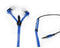 Vakoss SK-214B Hoofdtelefoons Bedraad In-ear Oproepen/muziek Blauw