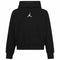 Sweatshirt met Capuchon voor Meisjes Jordan Icon Play Wit Zwart Maat 12-13 jaar