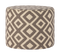 Max&Luuk - Ian AW poef dia. 60x48 cm argyle grey