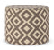 Max&Luuk - Ian AW poef dia. 60x48 cm argyle grey