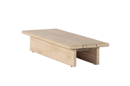 Max&Luuk - Mylo sofa/midden module bijzettafel 96x35x19 cm aged teak