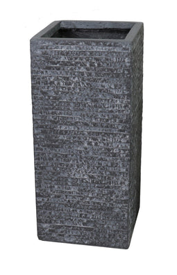 MCollections - Pot kubus hoog b23h51 grafiet