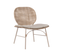 Max&Luuk - Ferron lage fauteuil linen incl. kussen light grey