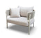 Yoi - Camilo lounge chair aluminium salix/rope salix/flax beige AW