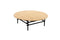 Yoi - Ki coffee table frame dia. 106 cm aluminium black