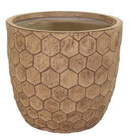 MCollections - Yara Egg Pot Sand D45H43 cm bloempot