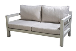Yoi - Midori sofa 2 seater aluminium salix/flax beige AW