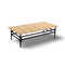 Yoi - Ki coffee table top 125x65 cm teak