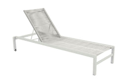 Yoi - Ishi stackable lounger aluminium salix/rope salix 2023
