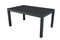 Yoi - Midori low dining table 148x90 cm aluminium dark grey