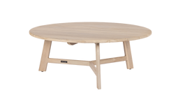 Max&Luuk - Alan bijzettafel dia. 100x38.5 cm aged teak finish
