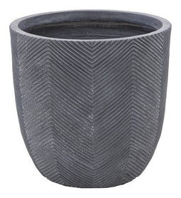 MCollections - Iowa Egg Pot Graphite D39H38
