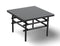 Yoi - Ki side table frame 50x50 cm aluminium dark grey