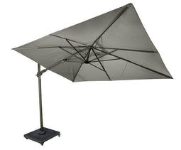 Yoi - Cavalo parasol aluminium dark grey 300x220/8 dark grey