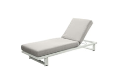 Yoi - Kazoku lounger aluminium salix wheat AW