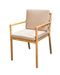 Yoi - Mare dining chair teak/multi natural AW