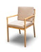 Yoi - Mare dining chair teak/multi natural AW