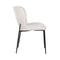 Richmond Interiors Richmond Interiors Stoel Darby white bouclé / black (Copenhagen 900 Bouclé White)