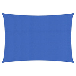Zonnezeil 160 g/m rechthoekig 3,5x5 m HDPE blauw