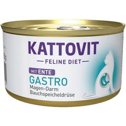 KATTOVIT Feline Diet Gastro Duck - nat kattenvoer - 85g