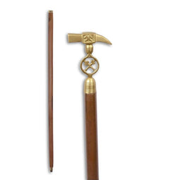 WANDELSTOK MET MESSING HANDGREEP - HAMER EN PIKHOUWEEL
