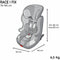 Autostoeltje Nania RACE Zebra ISOFIX