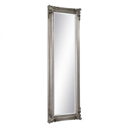 Spiegel 56 x 4 x 172 cm Kristal Hout Zilver