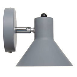 Muurlamp 13 x 15,5 x 14 cm Grijs Metaal