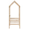 Kinderbedhuisje 118x70x176,5 cm massief grenenhout