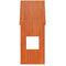 Kinderbedhuisje 5x99x139,5 cm massief grenenhout wasbruin