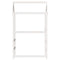 Kinderbedhuisje 108x70x176,5 cm massief grenenhout wit