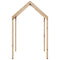 Kinderbedhuisje 207x95,5x159 cm massief grenenhout