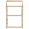 Kinderbedhuisje 108x70x176,5 cm massief grenenhout