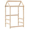 Kinderbedhuisje 98x70x176,5 cm massief grenenhout
