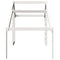Kinderbedhuisje 188x97x113 cm massief grenenhout wit