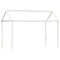 Kinderbedhuisje 207x95,5x159 cm massief grenenhout wit