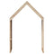 Kinderbedhuisje 55x84x132 cm massief grenenhout
