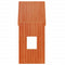 Kinderbedhuisje 60x89x134,5 cm massief grenenhout wasbruin