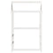 Kinderbedhuisje 118x70x176,5 cm massief grenenhout wit