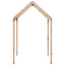 Kinderbedhuisje 207x80,5x151,5 cm massief grenenhout