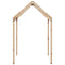 Kinderbedhuisje 217x85,5x154 cm massief grenenhout