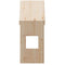 Kinderbedhuisje 55x99x139,5 cm massief grenenhout