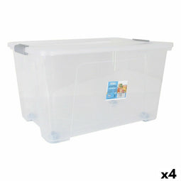 Multi-functionele Kist Dem Kira 52 L 57 x 40 x 32 cm (4 Stuks)