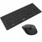 Toetsenbord en muis Bluestork Sans fil Ultra compact Zwart