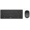 Toetsenbord en muis Bluestork Sans fil Ultra compact Zwart