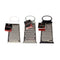 Rasper Rubber Roestvrij staal Plastic 11,5 x 22,5 x 10 cm (24 Stuks)